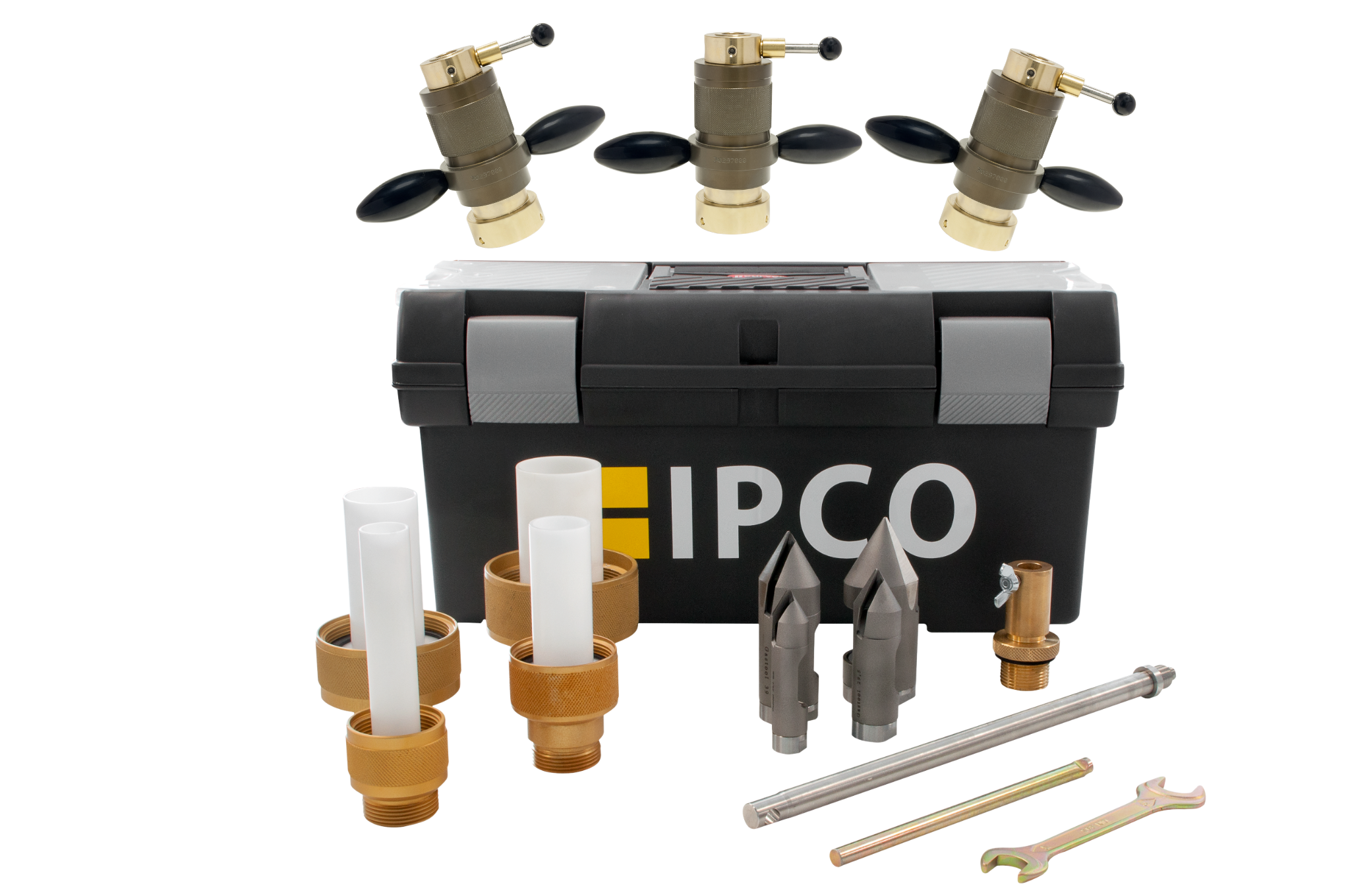 Ipco aanboortoestel voor het aanboren van verschillende materialen leidingen