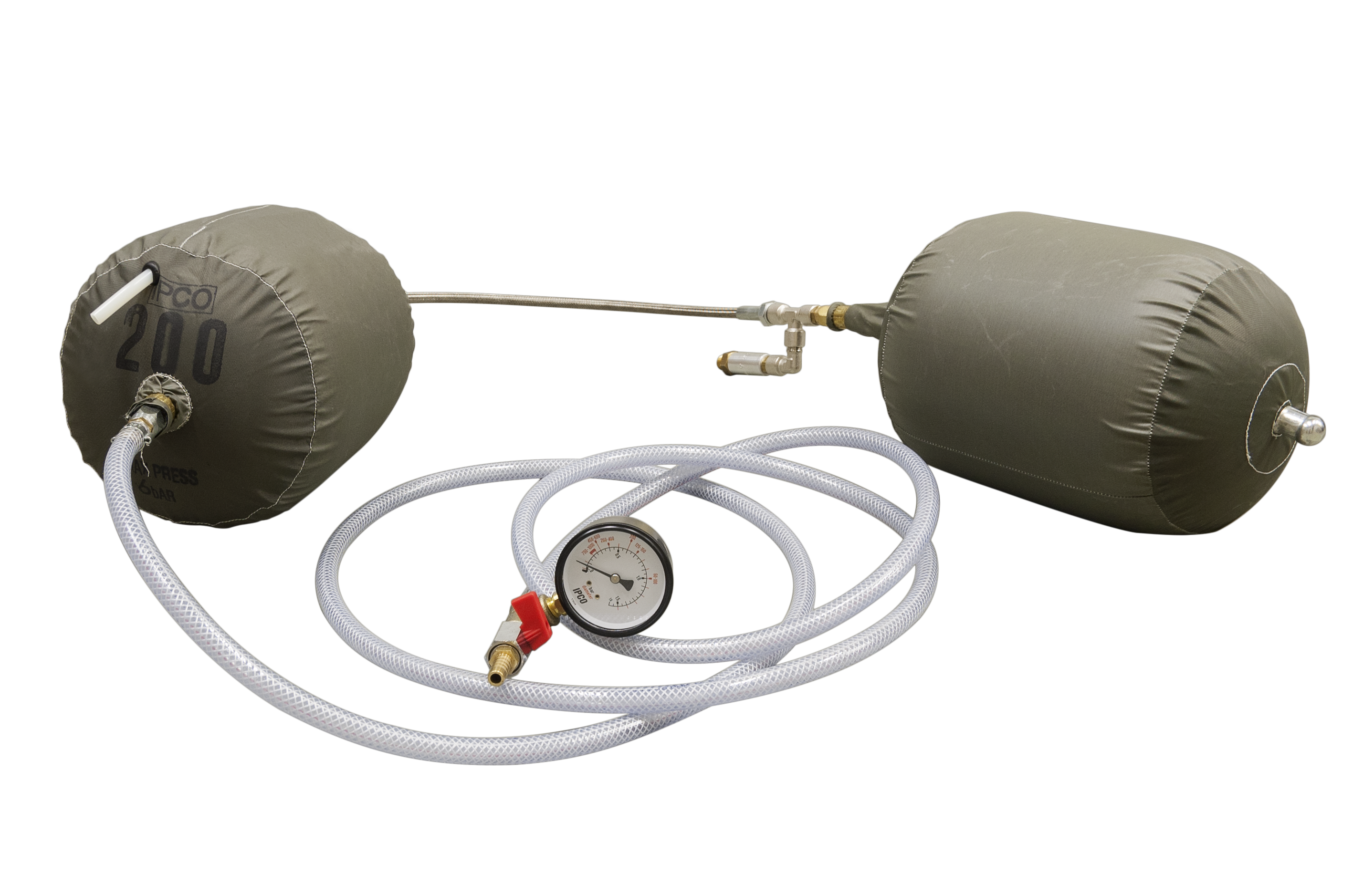 Ipco backinggassysteem die verbranding voorkomt